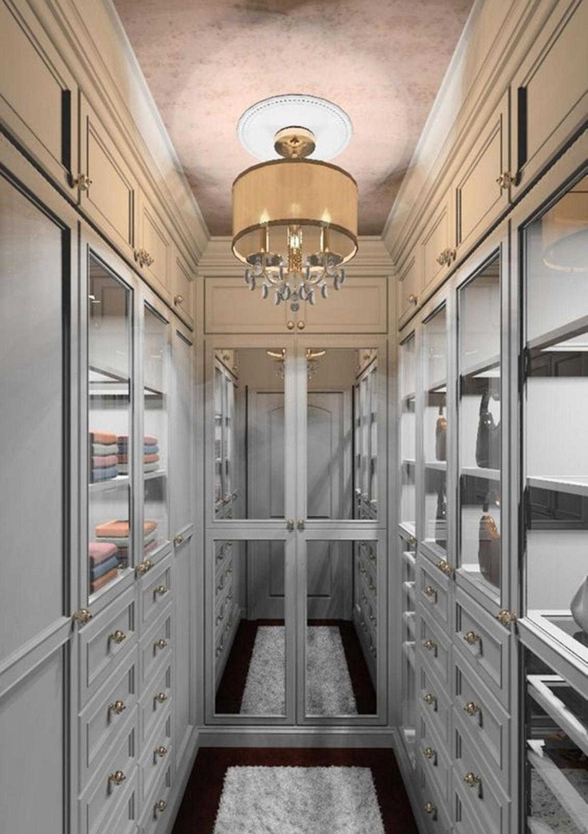 心思|无论如何都要留一间衣帽区，5㎡足够，U型布局费了不少心思在上面