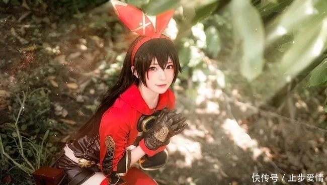 原神|原神安柏cosplay，骑士怎么可以这么可爱！