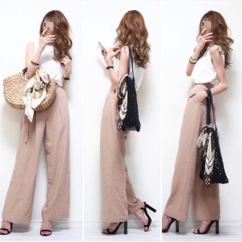 阔腿裤要怎么穿才好看？小姐姐教你穿出气质感，显高又显瘦