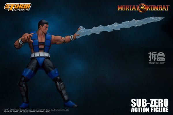 面具|STORM TOYS 真人快打 绝对零度 无面具版 1/12可动人偶