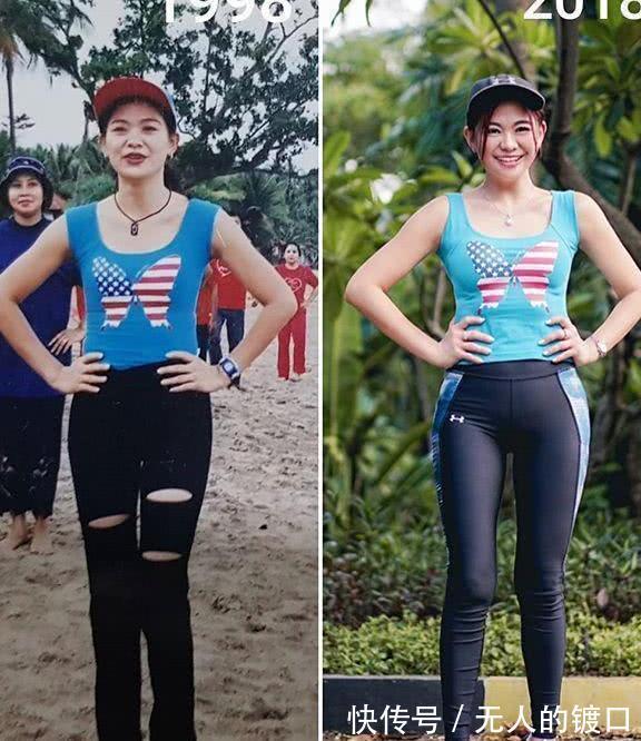 冻龄女神|51岁阿姨酷爱健身,如今长得像25岁,又一个冻龄女神诞生了!
