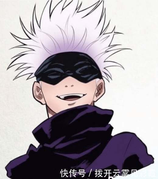 死神|不同漫画风格的五条悟,JOJO版神似茸茸,火影版是卡卡西?