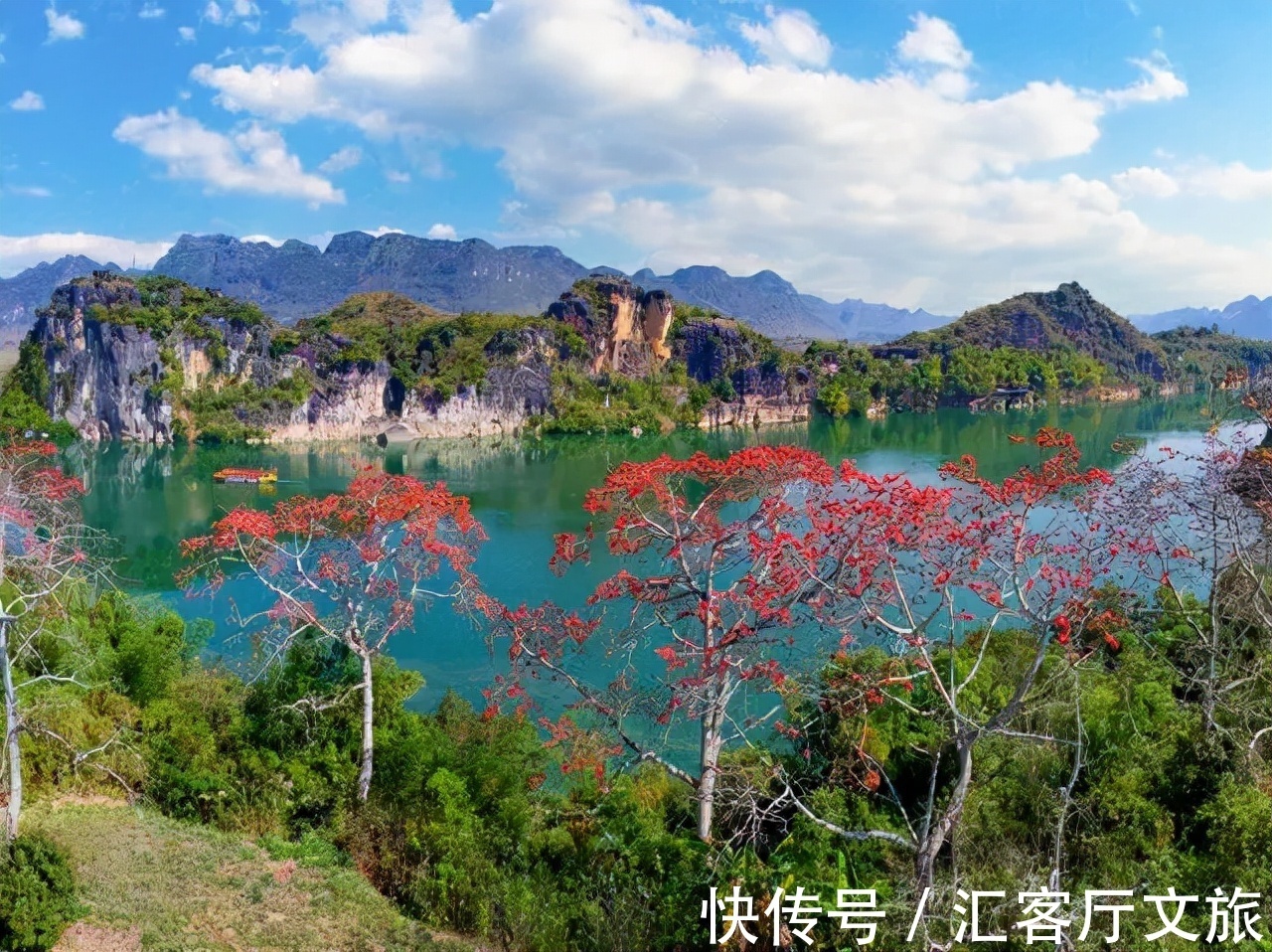 花山岩画景区|比桂林人少，比荔波精致，这座广西小城才是隔世的世外桃源！