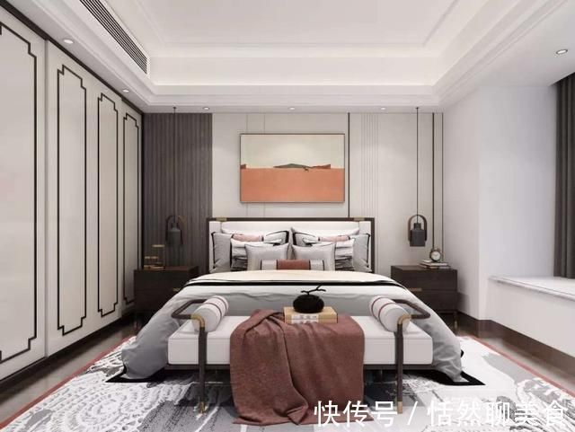 中式|181平米的中式风装修,这套四居室简直就是让人宁静的心灵港湾