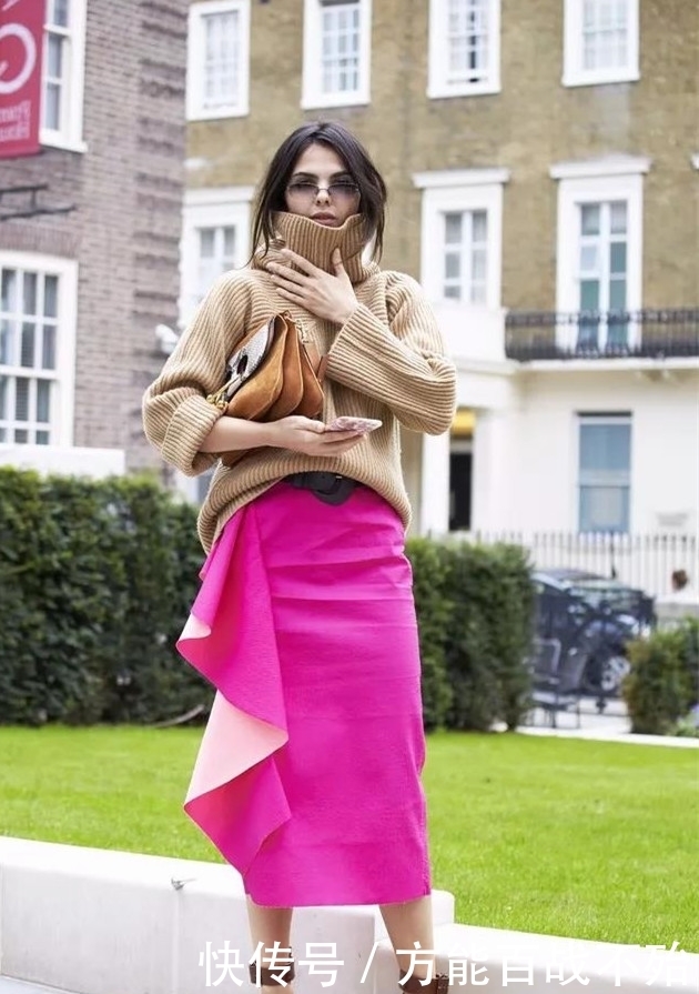  毛衣|毛衣遇上裙子，优雅又甜美，邂逅浪漫秋冬