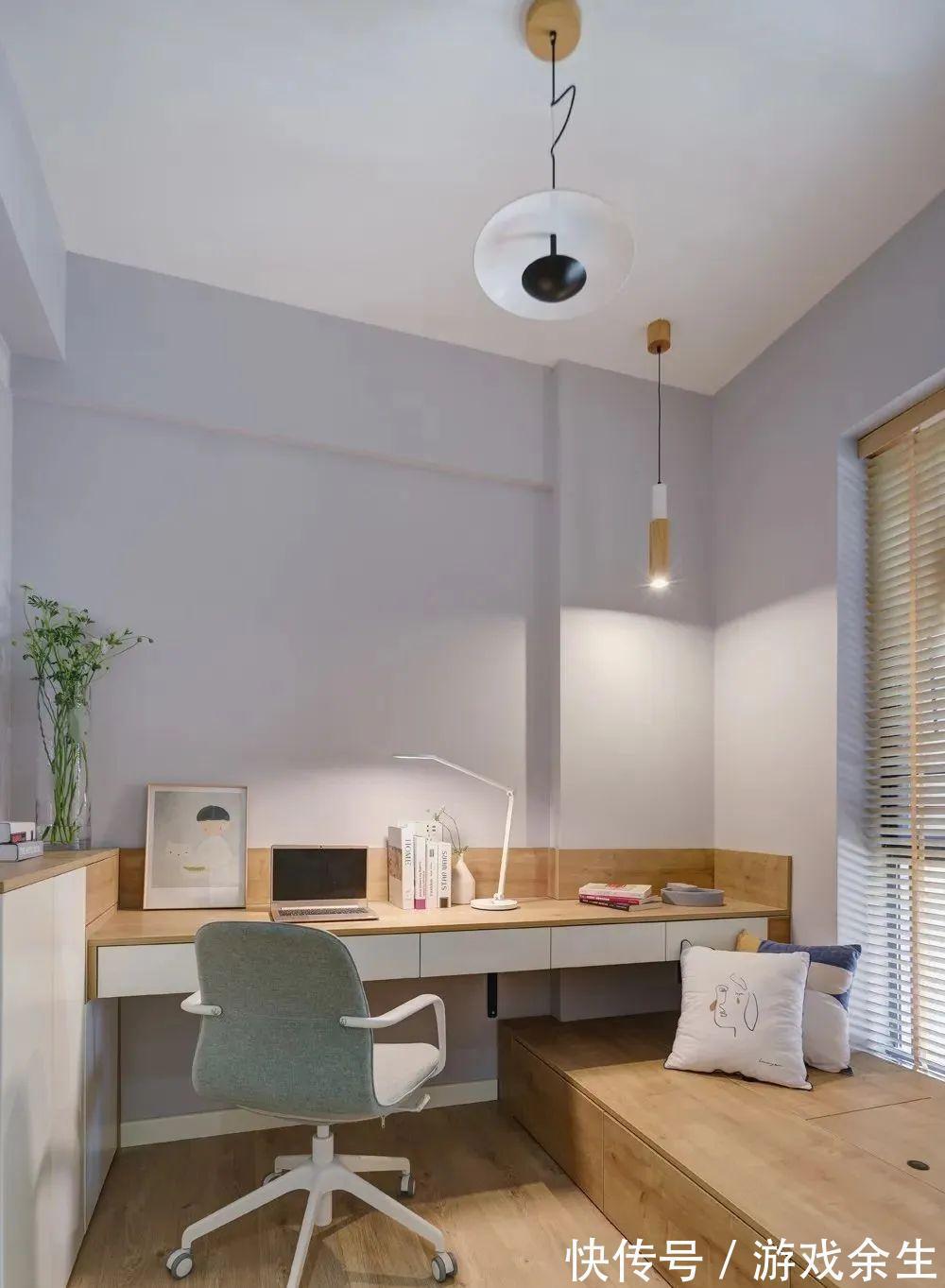 设计|大到一间房、小到1㎡,花样办公区设计,让你居家随心舒适办公!
