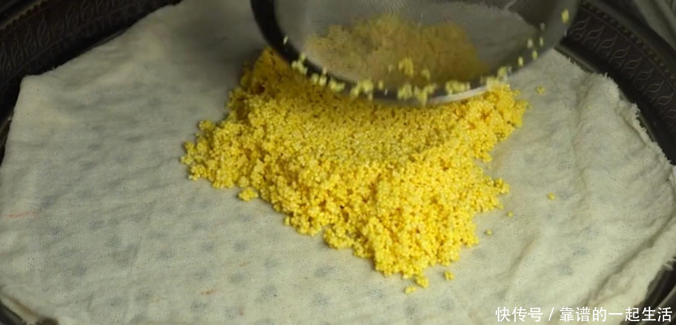 糕点|小米杂粮糕,冰凉爽口,夏天营养糕点,大人和小孩都很适合