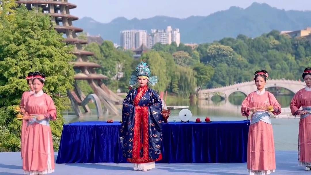 演艺|中国古代礼仪有多美？国庆假期 重庆璧山每天都有古礼演艺表演