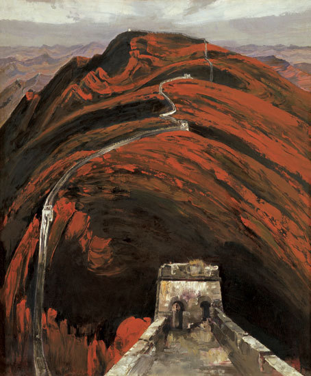 詹建俊@著名油画家詹建俊的人物风景作品欣赏