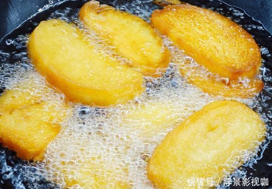 馒头|炸馒头片,裹蛋液蘸清水都不对,教你正确做法,又香又脆不油腻