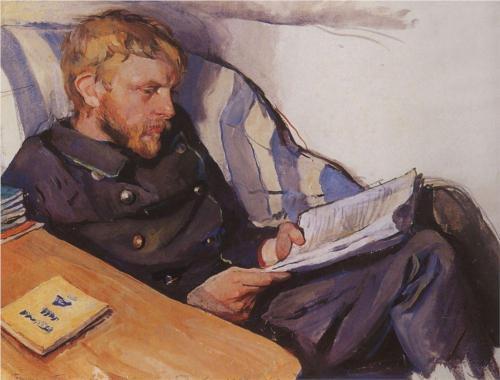 女画家！自恋的女画家 | Serebriakova