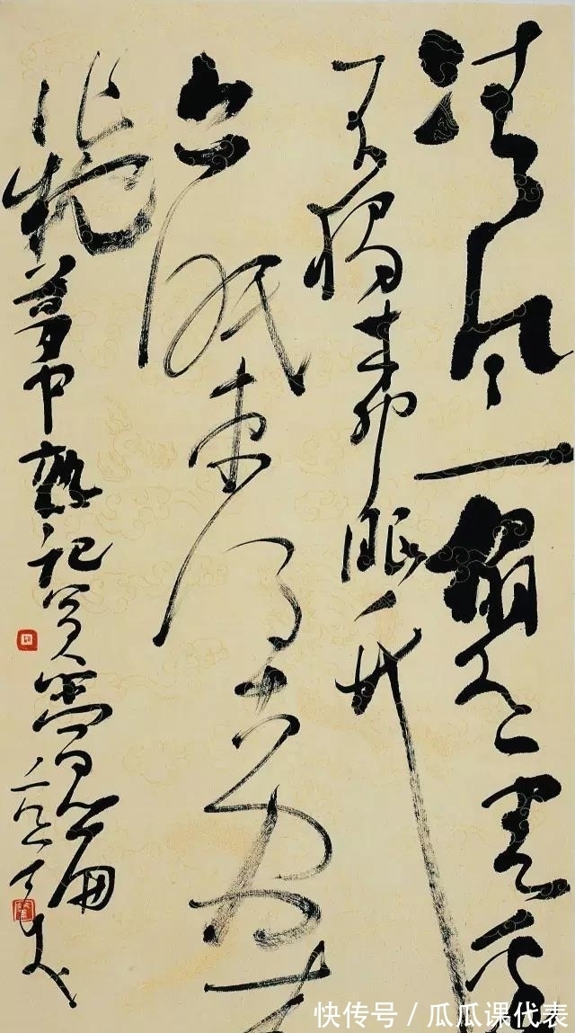 麻袋&麻袋上写狂草:书协副主席胡抗美,又在玩“花活”