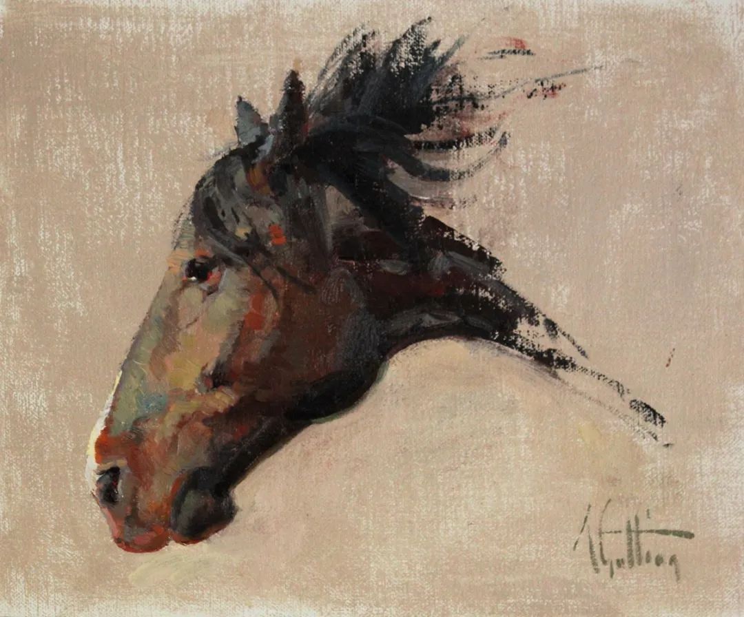 画家|美国90后美女画家,画马堪称一绝!