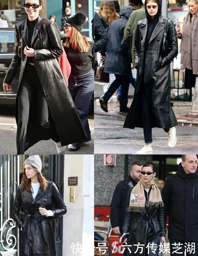 长款|冬季怎么打造强大气场?拥有一件长款皮衣就行了,难怪博主们都爱