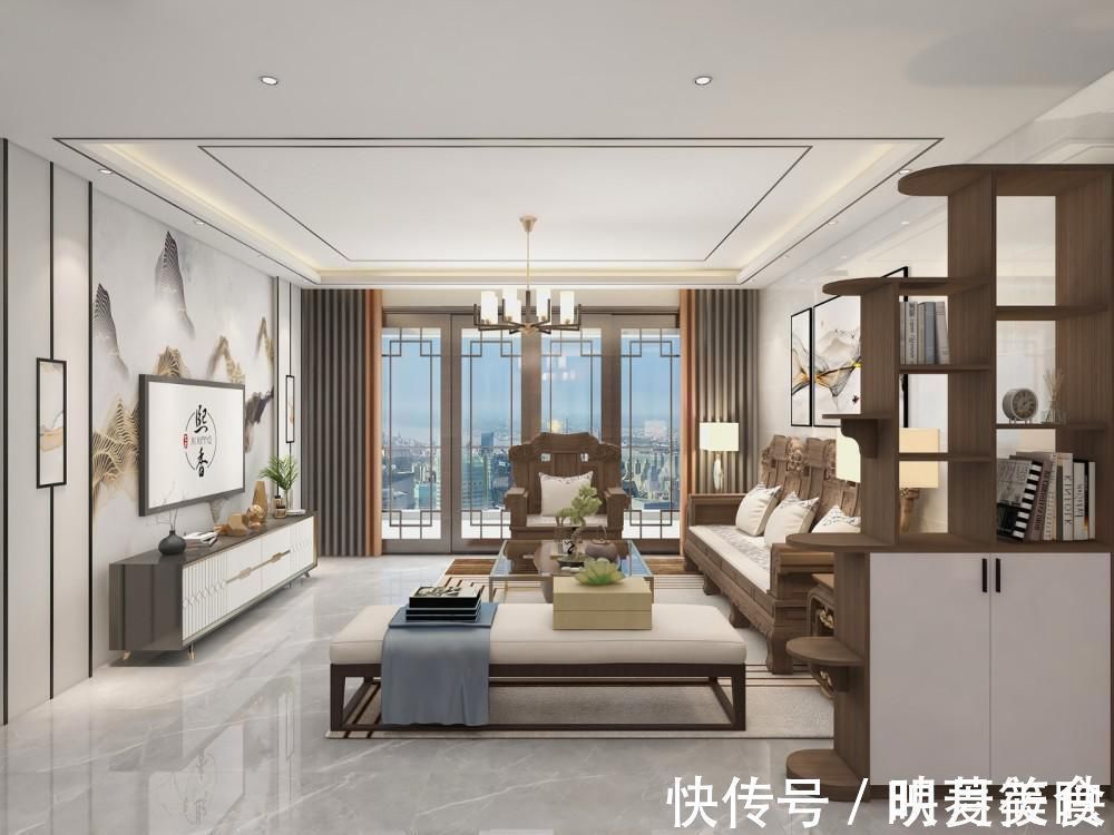 背景墙|极致韵味传统风,新中式魅力之作,真的美极了