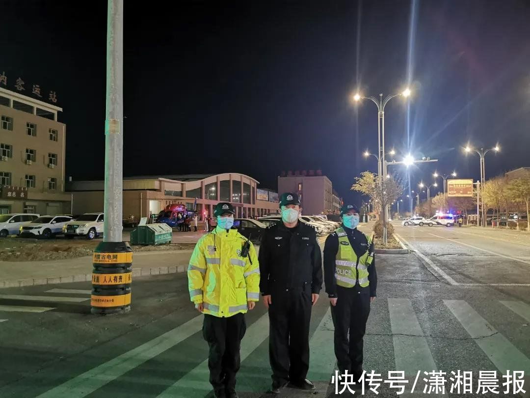 警力|6台警车、1台直升机，额济纳交警为早产婴儿开辟生命通道