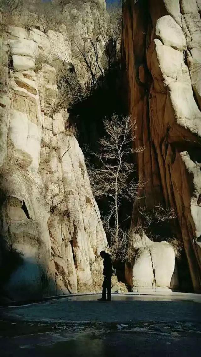 荒野|这里是荒野冰河的原始风光！走冰，就去穿越京郊这条峡谷！