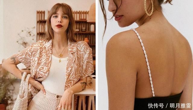 珍珠项链太老气24岁的Jennie表示不同意,挑对了轻松变时髦