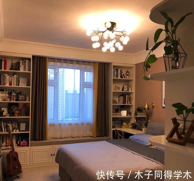 奋斗|奋斗8年,终于买下87平米小户型,全屋温馨又实用,最满意卧室