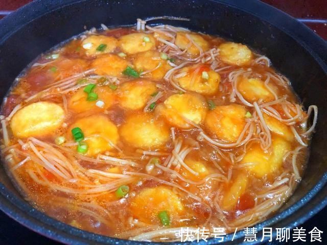 白玉豆腐|金针菇的“黄金搭档”,好吃营养谁也比不过它,成本低