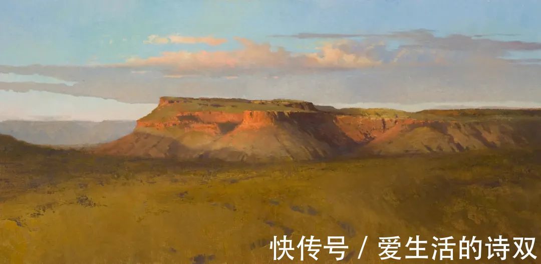 卢伯克$大卫·格里芬的风景油画高清图，放大看，更迷人