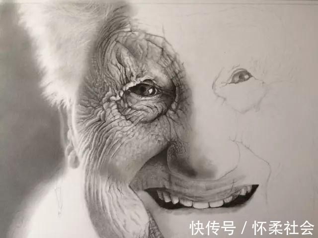 inck|超写实素描就是这样一步一步擦出来的