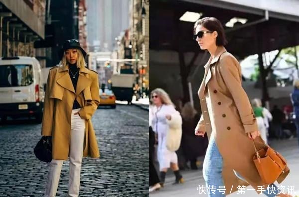 风衣|大衣哥亲家母太时髦!穿白棉服齐刘海皮肤真白,跟陈亚男似姐妹