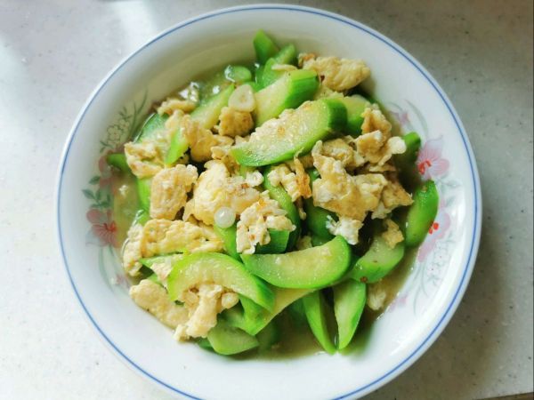 日食记|蛋白炒丝瓜