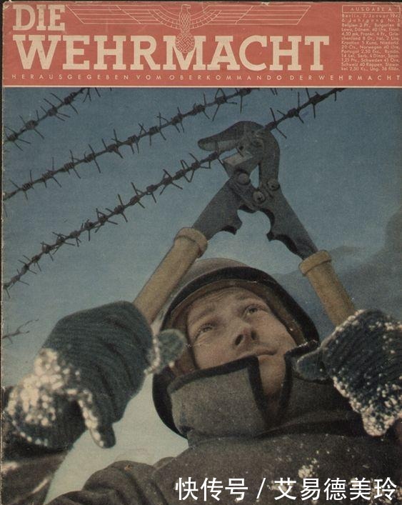 希特勒|纳粹德国崛起时的宣传杂志封面：恶魔挑起大战前疯狂炫耀武力
