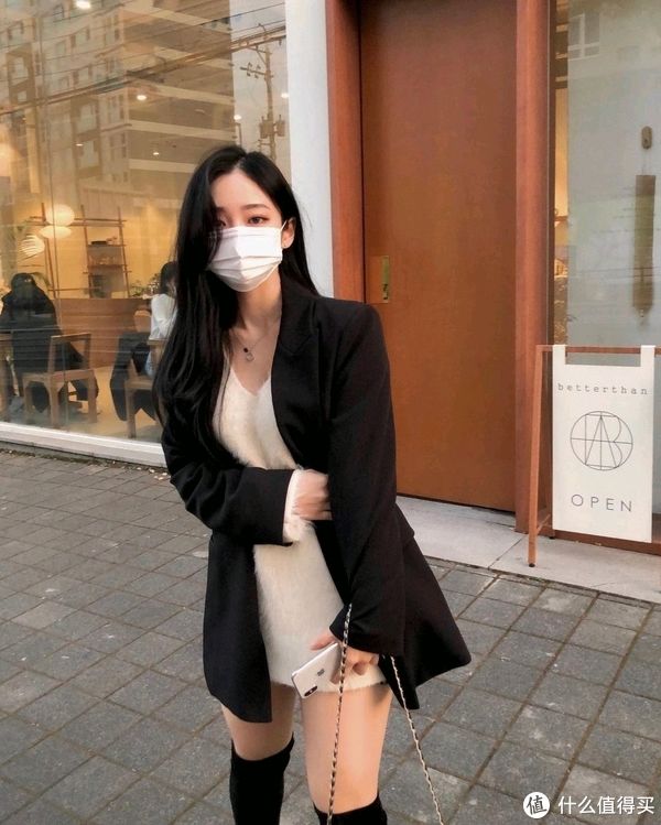 蓝紫色 女士三套经典冬季搭配LOOK！时髦又有女人味！