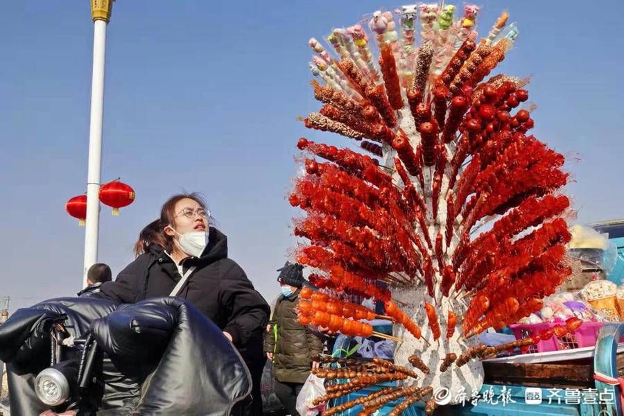 大集|虎啸春来｜热闹！章丘普集大集上，人声鼎沸年货足