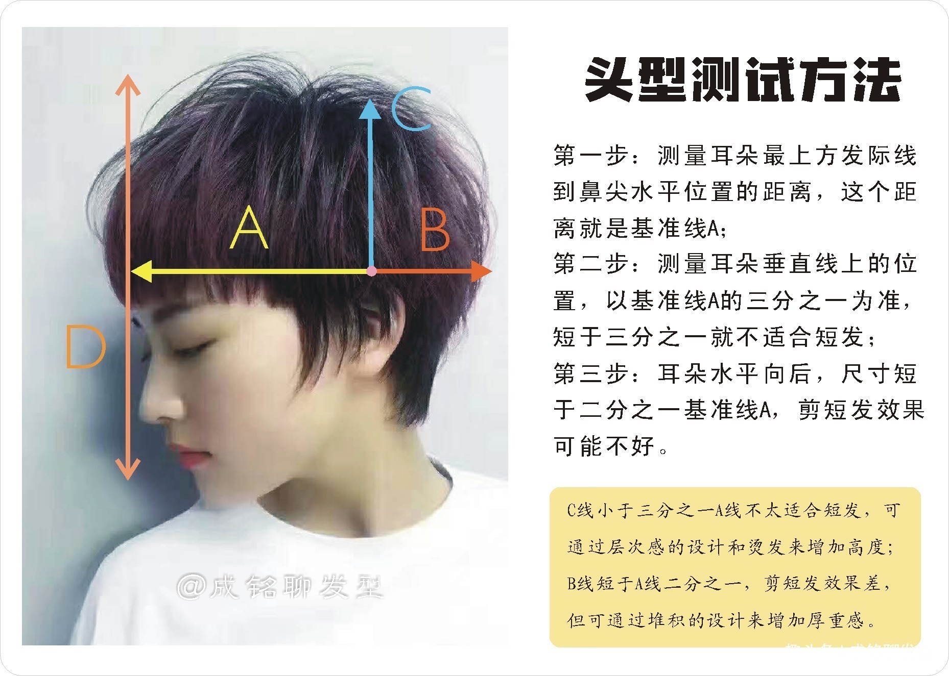 圆脸型|如何判断自己是否适合剪短发三种方法一测就知道，赶紧试试吧