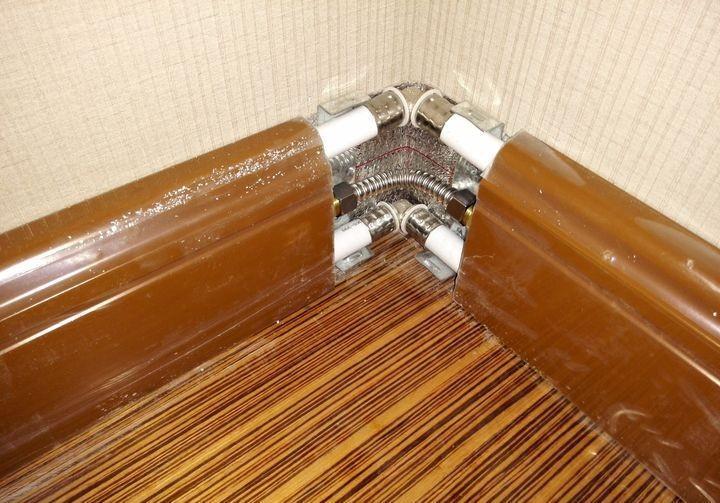 踢脚暖|很多人家里都不安地暖了,改用踢脚暖,比地暖安装简单,升温还快