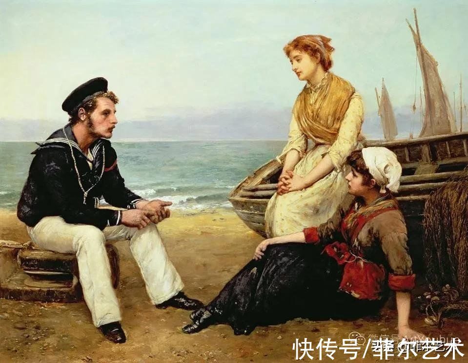 奥利弗&纯情与美丽~英国画家威廉·奥利弗女性人物油画作品欣赏