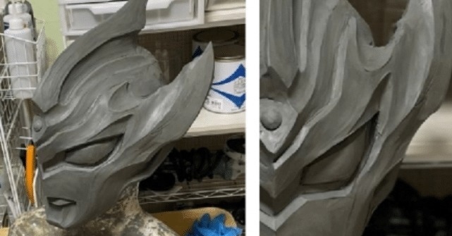 原稿|奥特曼:民间大神用皮套还原后藤版泰迦,形象无比酷炫,圆谷哭了