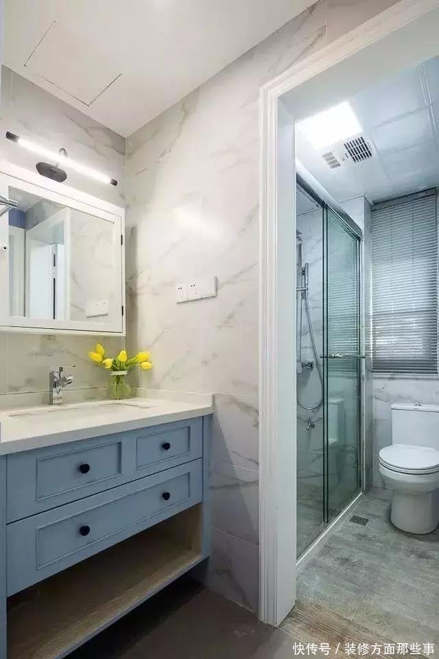 空间|112平清新美式大胆的配色,打造一个充满活力空间