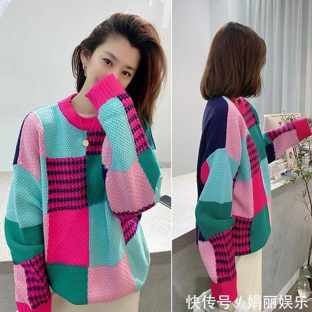 复古毛衣的经典,真是从不过时,秋冬这样搭,走哪都洋气十足