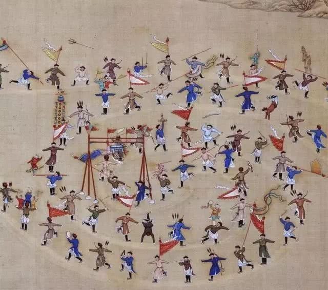 数九隆冬去滑冰:满族习俗的冰上运动——走白冰,原来是走百病