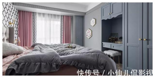 卧室|卧室太小梳妆台、书桌没地装?学着嵌入到衣柜里,把每平米利用好