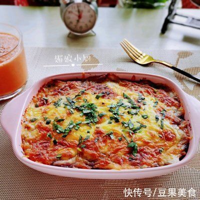安佳|#安佳马苏里拉芝士挑战赛#芝士焗紫土豆