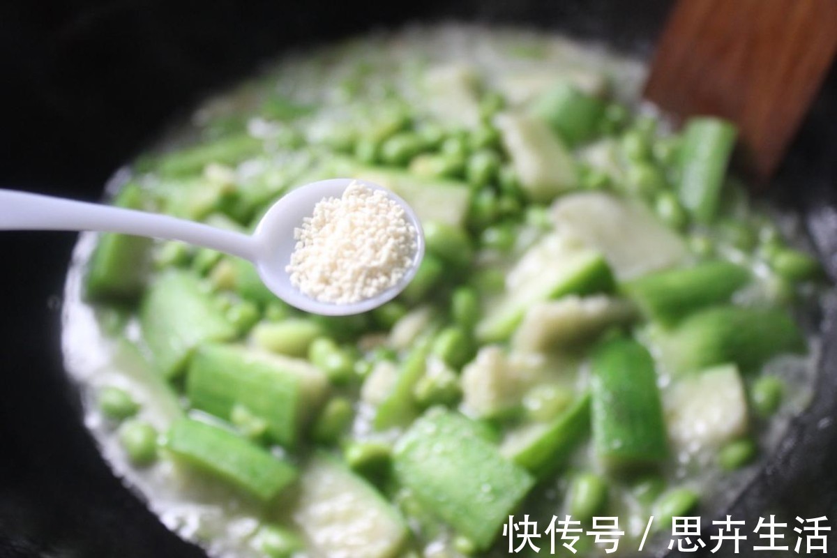 配菜|1根丝瓜，半斤毛豆，教你做这道夏日清凉小菜