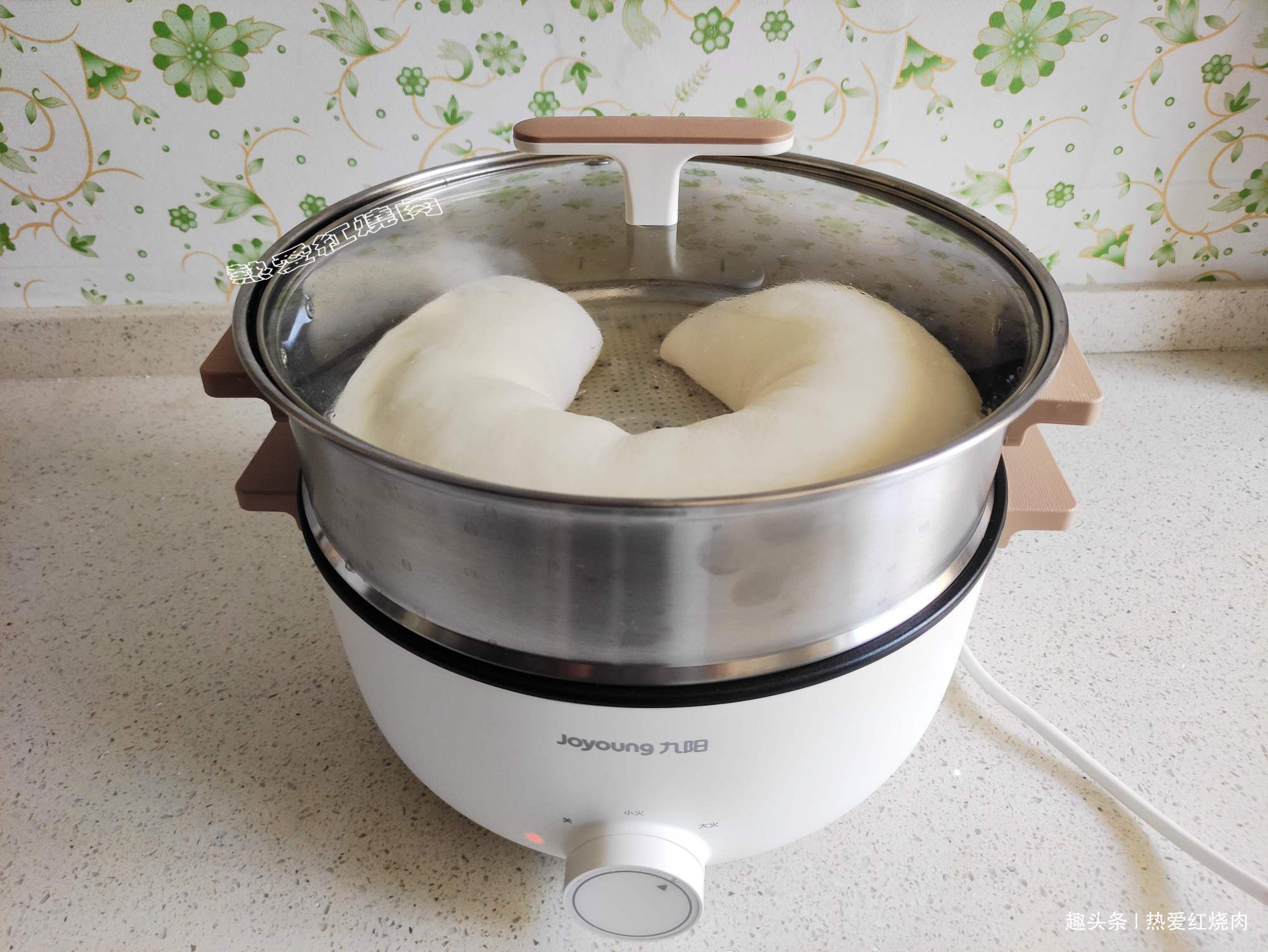 肉馅儿|包子总是捏不好，干脆放弃改做它吧！一准又白又胖又暄腾还格外香