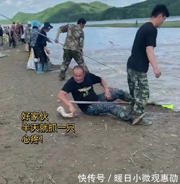 景象|吉林一水库现鲤鱼跃龙门景象,钓友伸手就能抓住大鱼,场面壮观