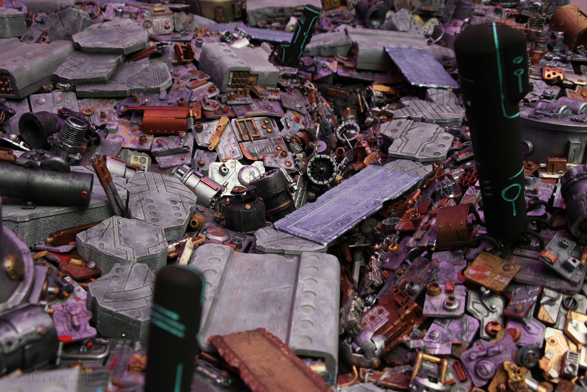 现场|坂口博信新游《Fantasian》开发现场新图曝出 废铁场亮相