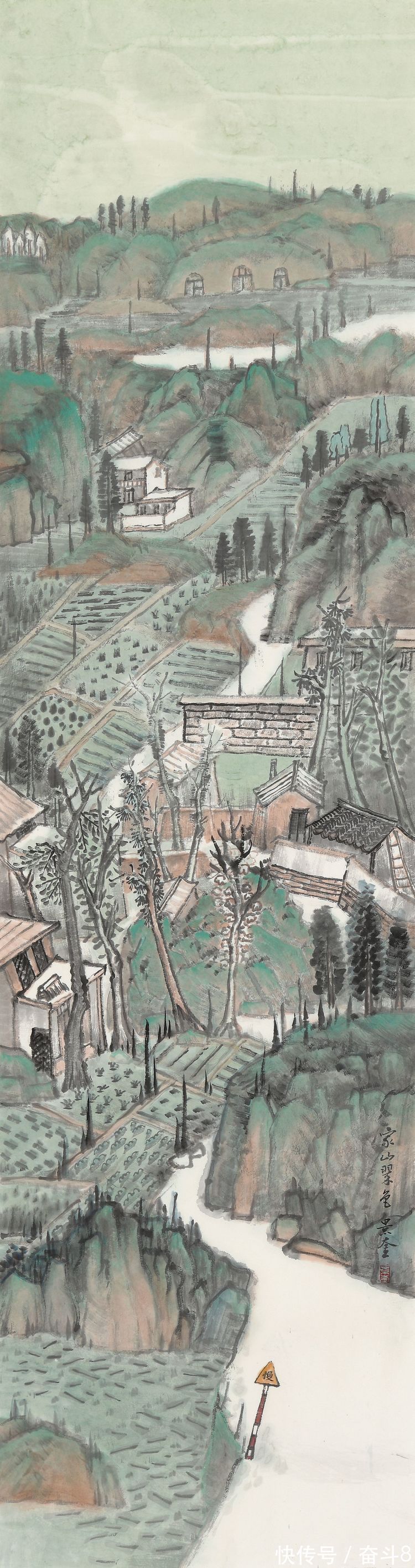 赏析@山水画家丁景奎最新作品赏析