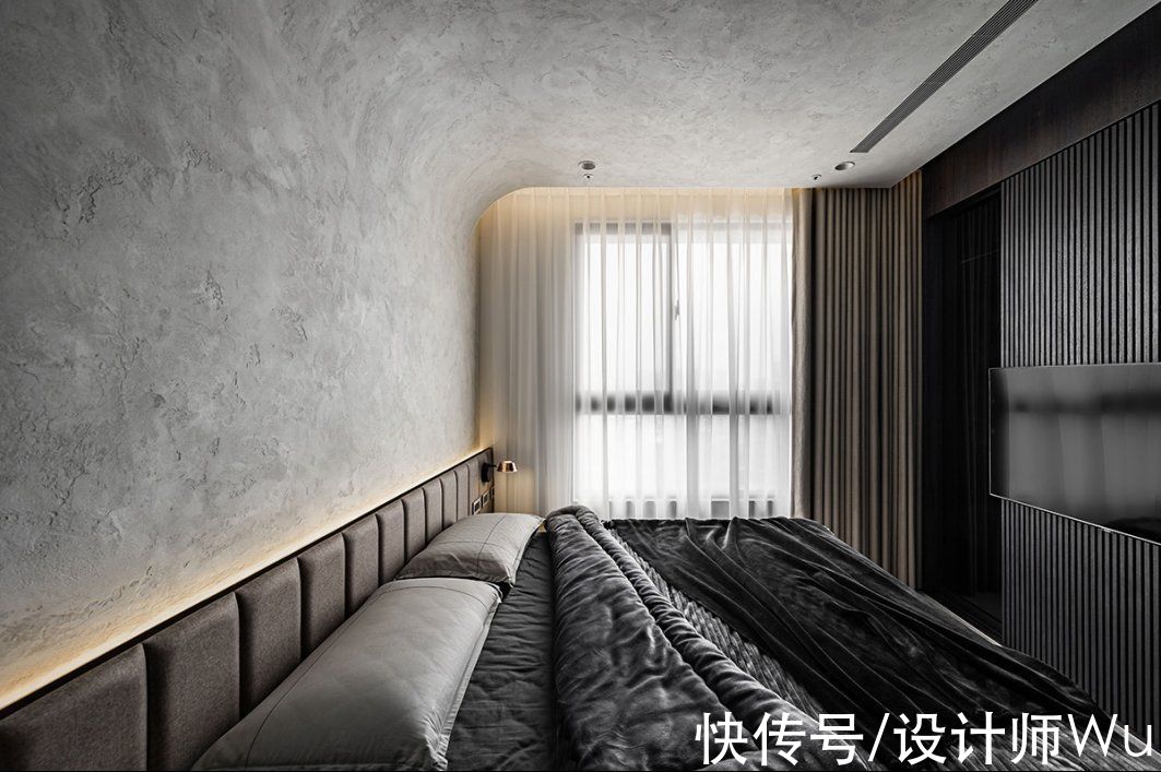 餐厨|深圳115㎡现代岩灰居所，凝合生活与光阴的挥洒笔触