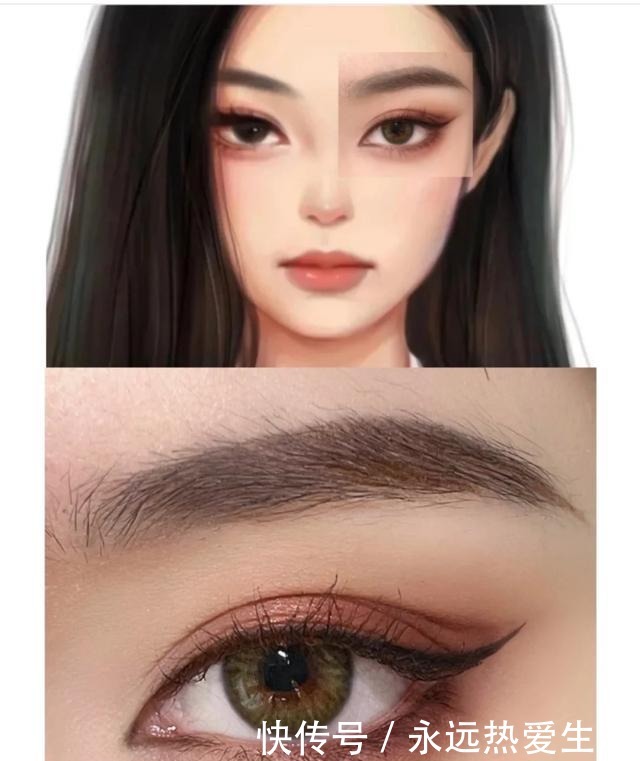 双眼|“最近观音妆”爆火,眼妆这几个特点很出彩,让眼妆脱颖而出