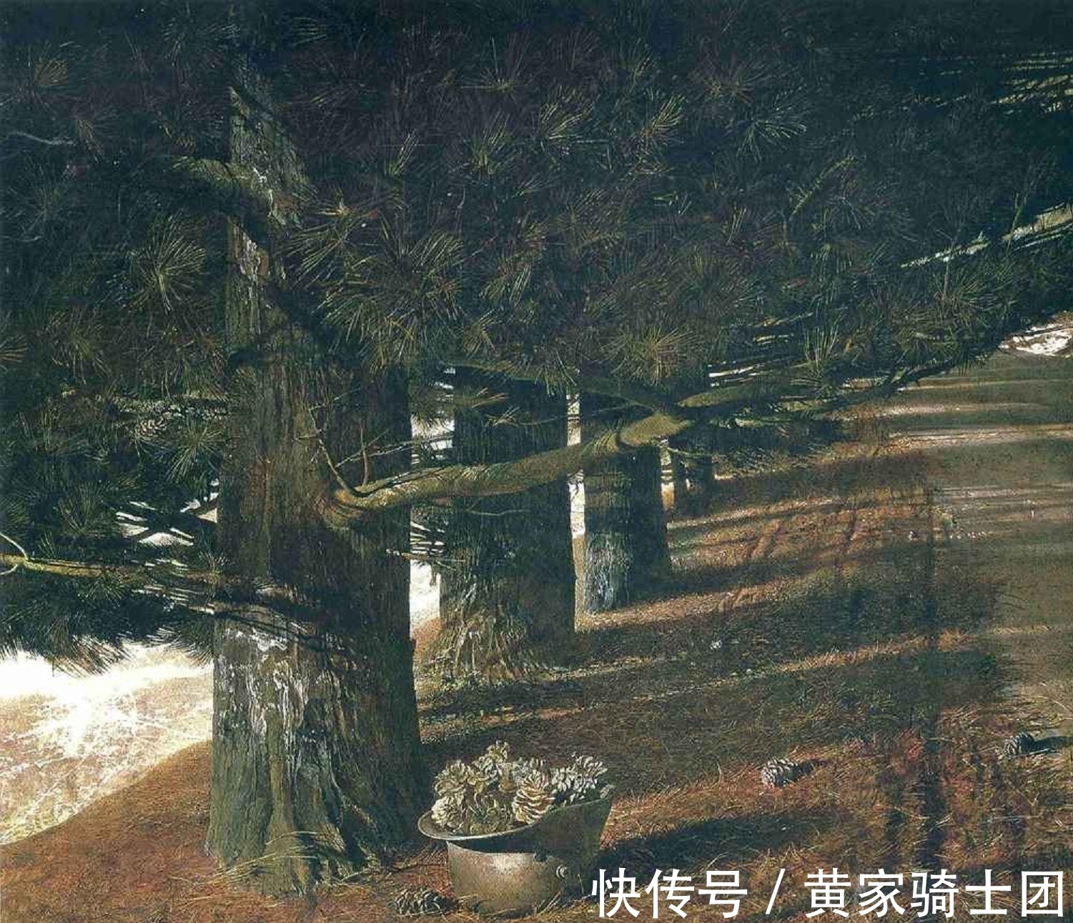 肖像画&十五年间给邻居画了200多幅人体画——天赋异禀的画家安德鲁·怀斯