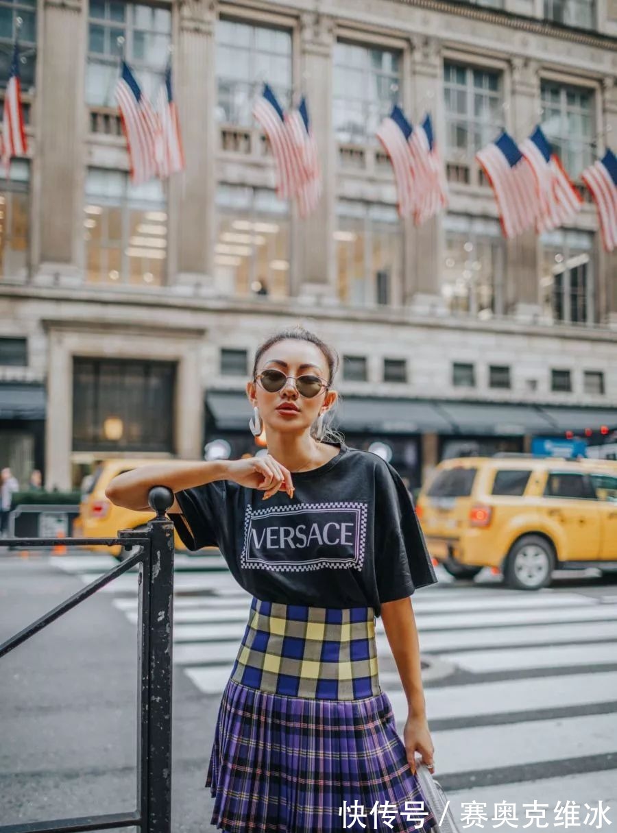 p这13条半裙，让T恤更完美！