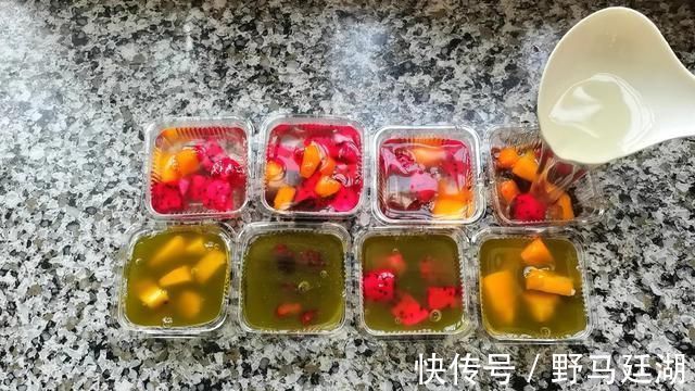 解暑|夏日解暑果冻，冰凉爽口，维生素爆满，水果随意搭配，好吃无添加
